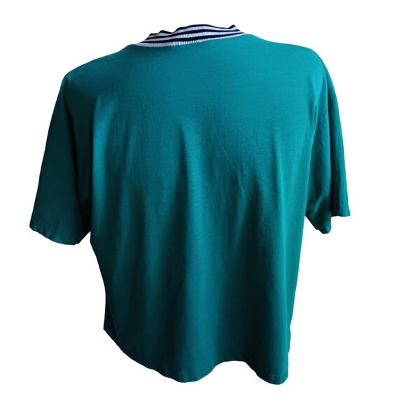 Puff Big Vintage T-shirt Mens Medium 90s Print Lightning B.O.L.T. Hip Hop Green - Picture 6 of 6